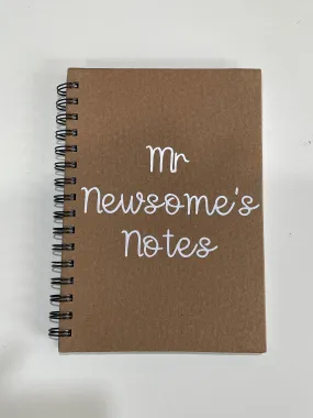 Personalised Note book
