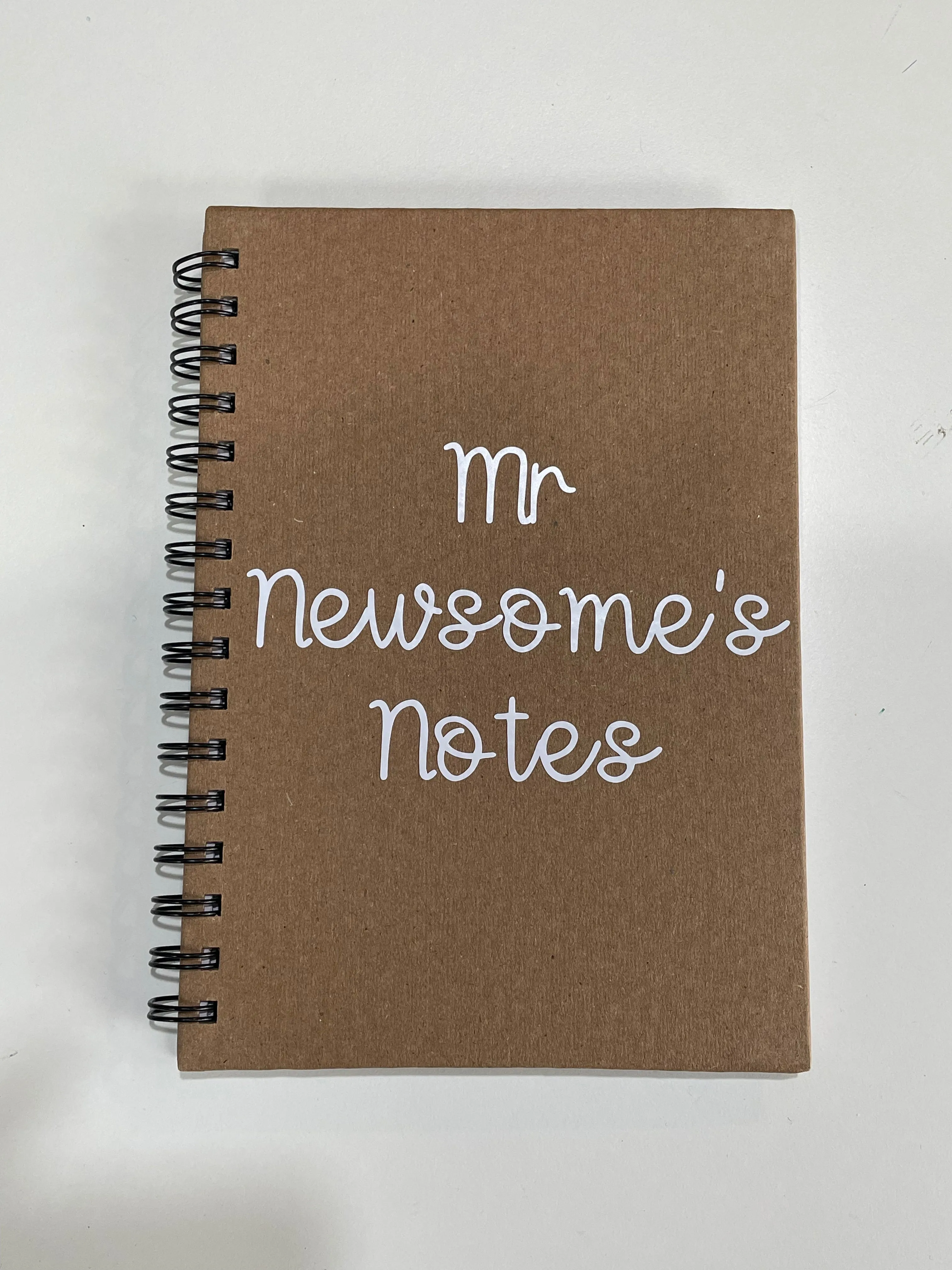 Personalised Note book