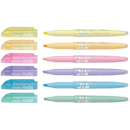 Pilot Pen Frixion Pastel Highlighter - Soft Yellow