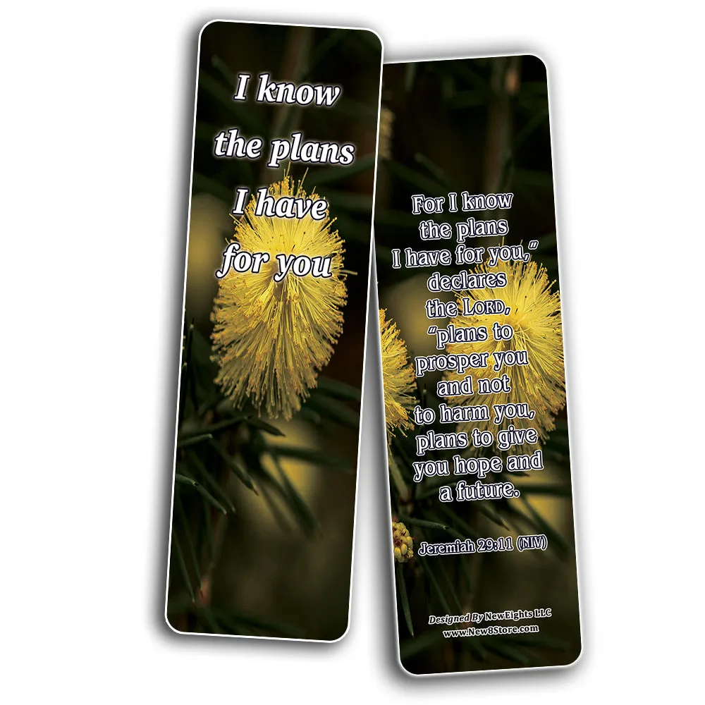 Popular Bible Verses for Teenage Girls Bookmarks (30 Pack) - Handy Reminders For Teens To Memorize