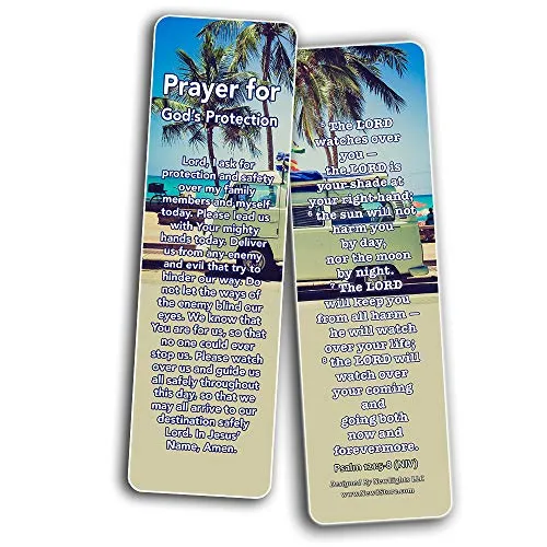 Prayers for Family Bookmarks (30 Pack) - Handy Sample Prayer Perfect For Family Gatherings