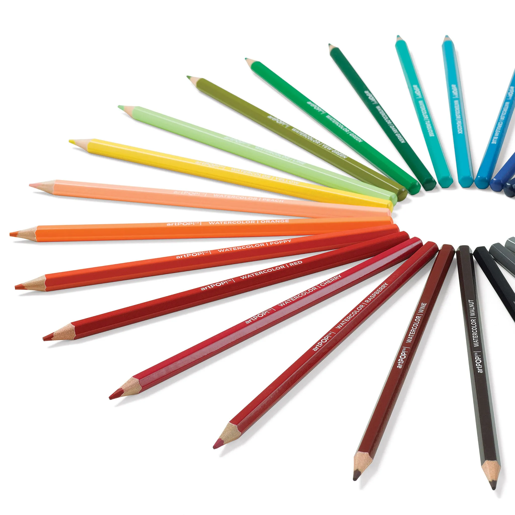 Premium Watercolor Pencils - Set of 24