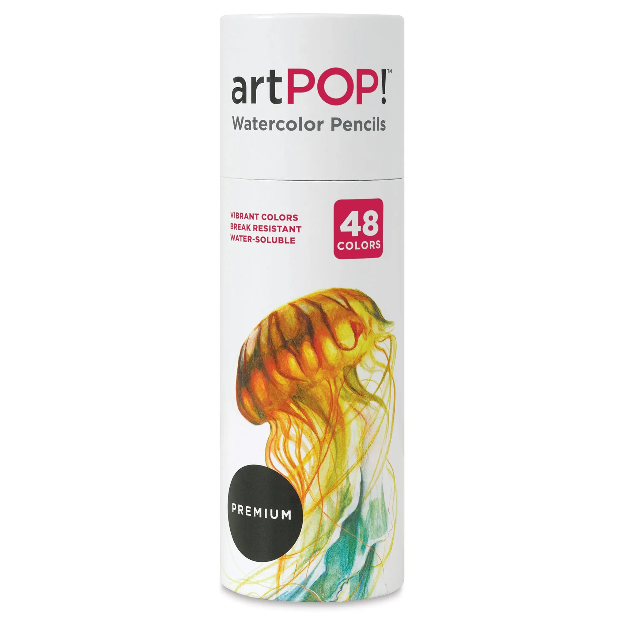 Premium Watercolor Pencils - Set of 48