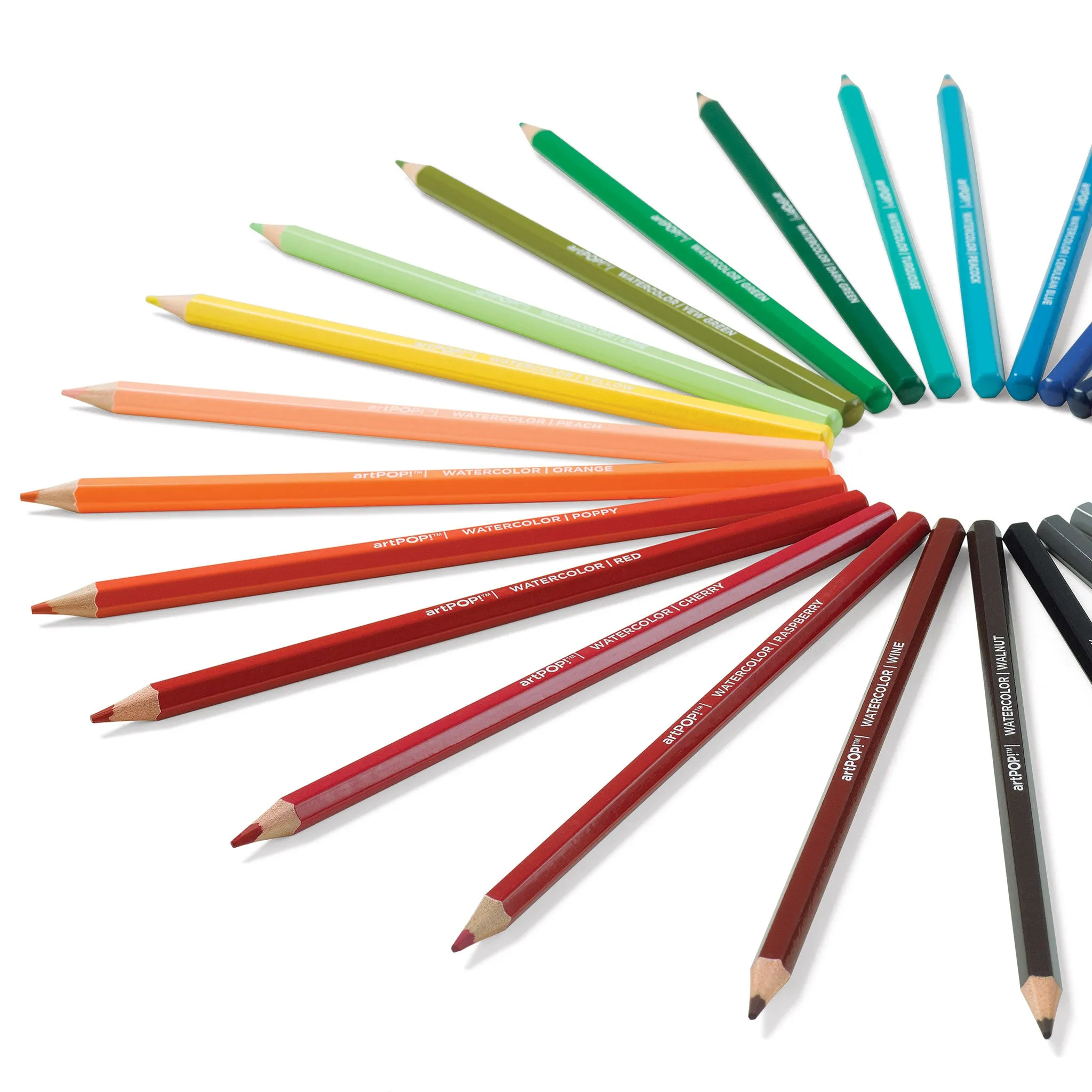 Premium Watercolor Pencils - Set of 48