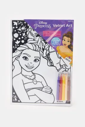 Princess Velvet Art With Mini Markers