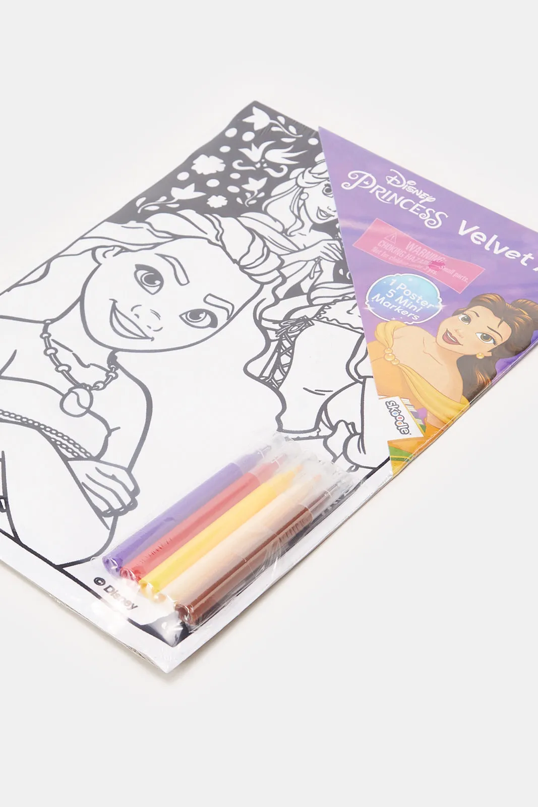 Princess Velvet Art With Mini Markers