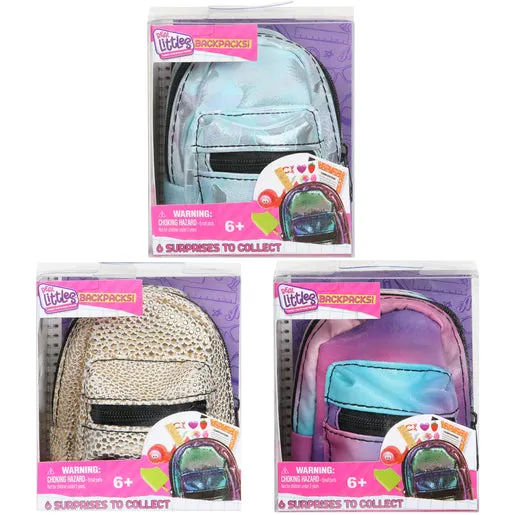 Real Littles Backpack 3 Pack (Styles Vary)