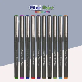 Rorito Fiberpoints Gel Pens Set : Vibrant Colours ( Pack of 10 )