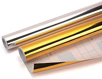 SADIPAL Coloured Self Adhesive Film-100 microns-0.5x3m-Gold Gloss