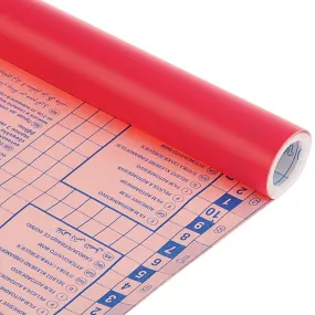 SADIPAL Coloured Self Adhesive Film-100 microns-0.5x3m-Red