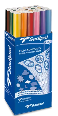 SADIPAL Display Coloured Self Adhesive Film-100 microns-0.5x3m