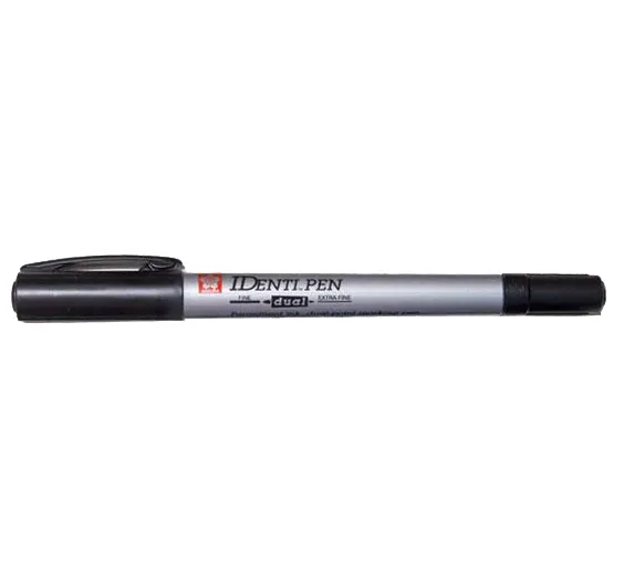 SAKURA IDENTI PEN TWIN POINT - BLACK