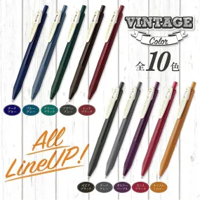 Sarasa 0.5 mm Clip Pens | Vintage Colors