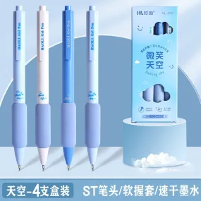 Smiling Sky Gel Pen - Set of 4