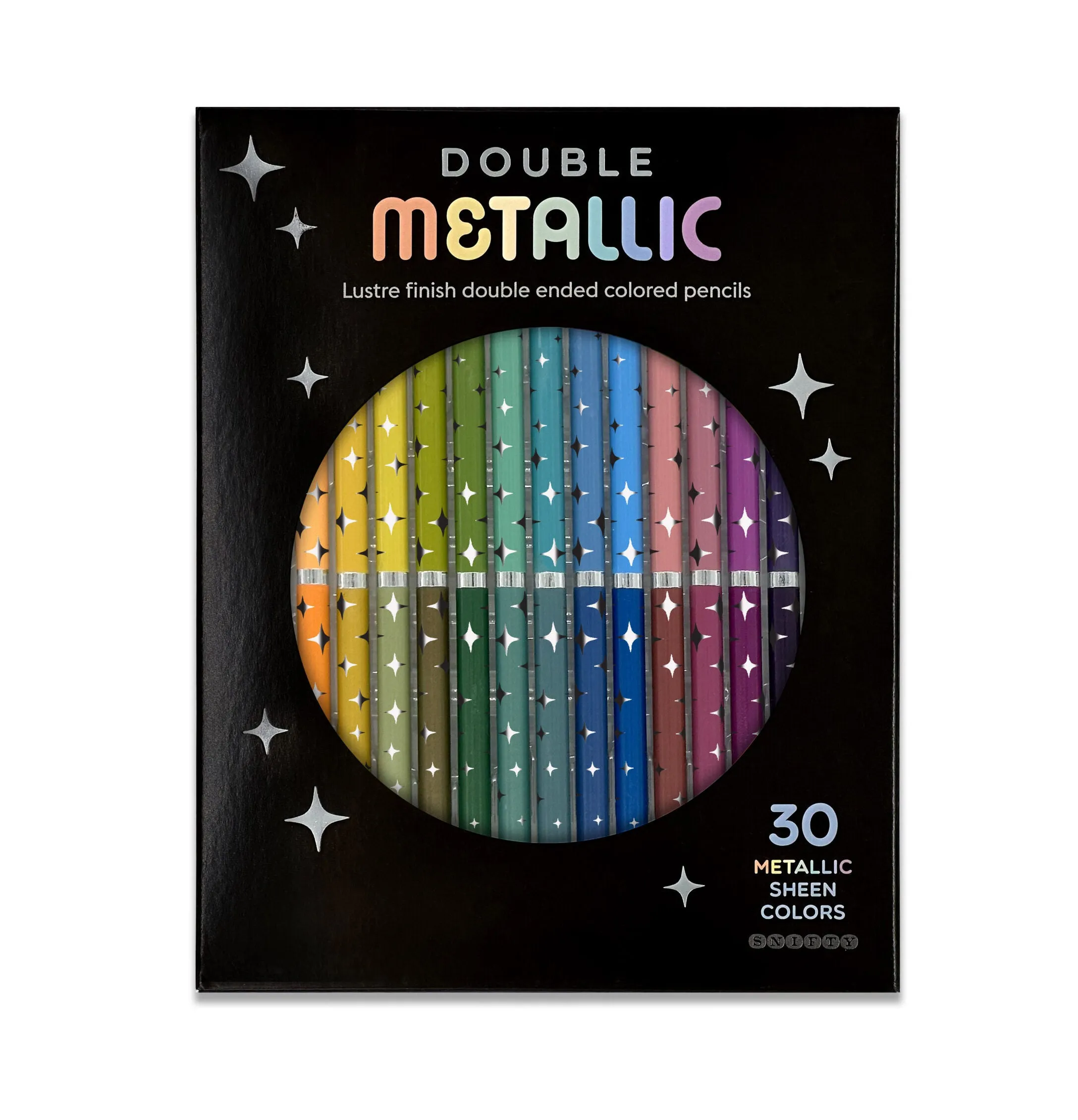 Snifty Double Metallic Dual Ended Colored Pencils