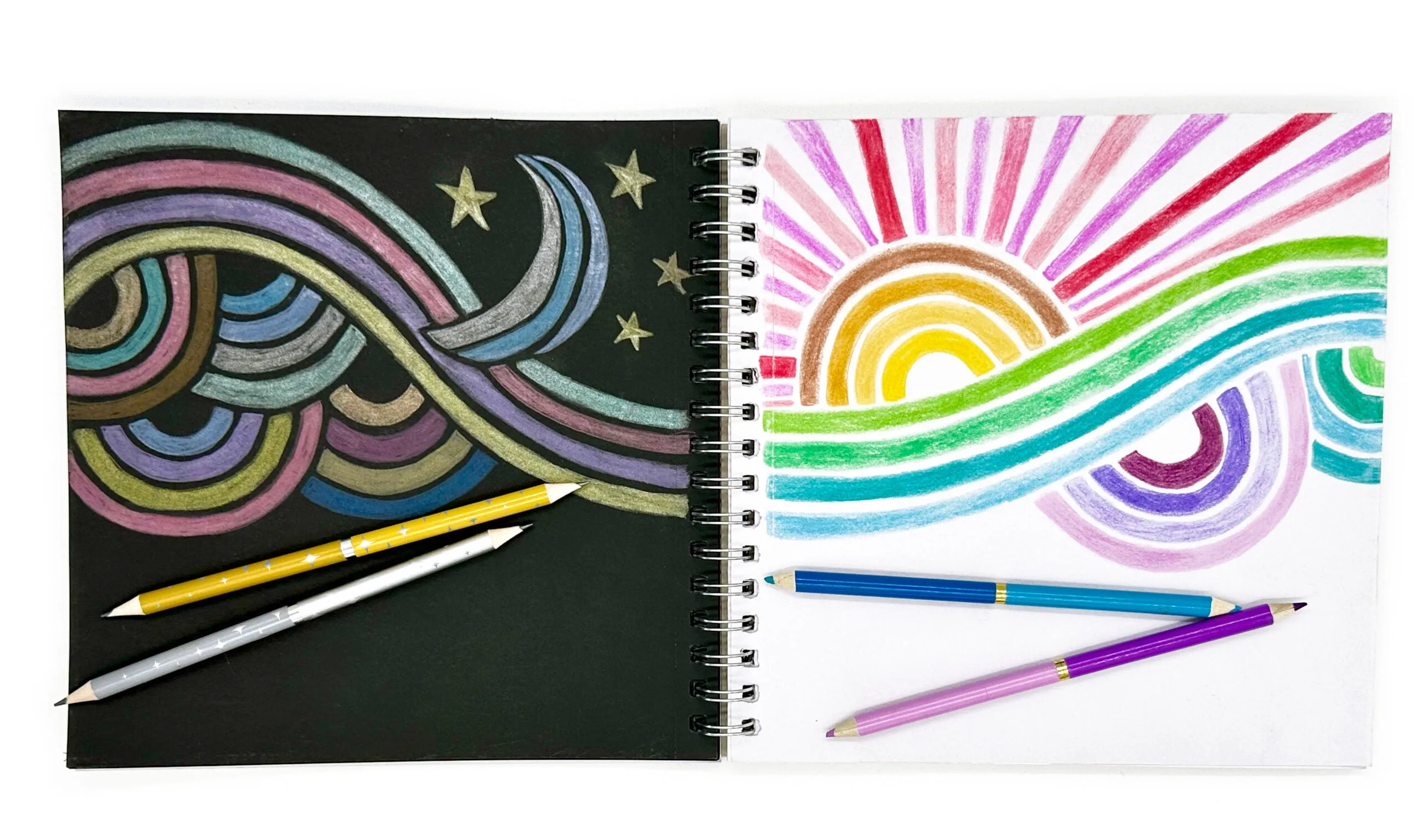 Snifty Double Metallic Dual Ended Colored Pencils