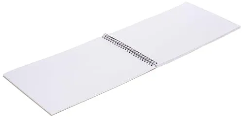 SOLIMO Sketchbook, Spiral-Bound, A4 Size, Professional-Grade Sheets, Compatible with a Range of Art Material_AZSBA4P1