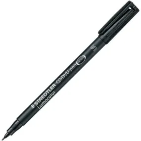 Staedtler 310 Lumocolor Cd/Dvd Permanent Marker 0.4Mm Black