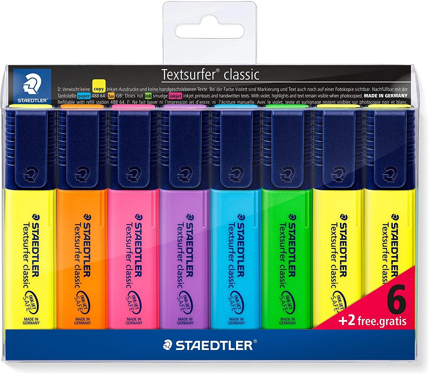 Staedtler 364 Textsurfer Highlighter Promotion 6 2