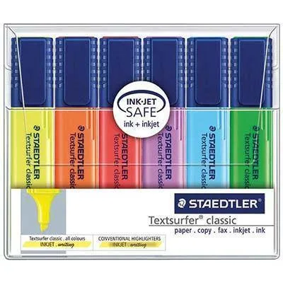 Staedtler Textsurfer Classic Highlighter Pack 6