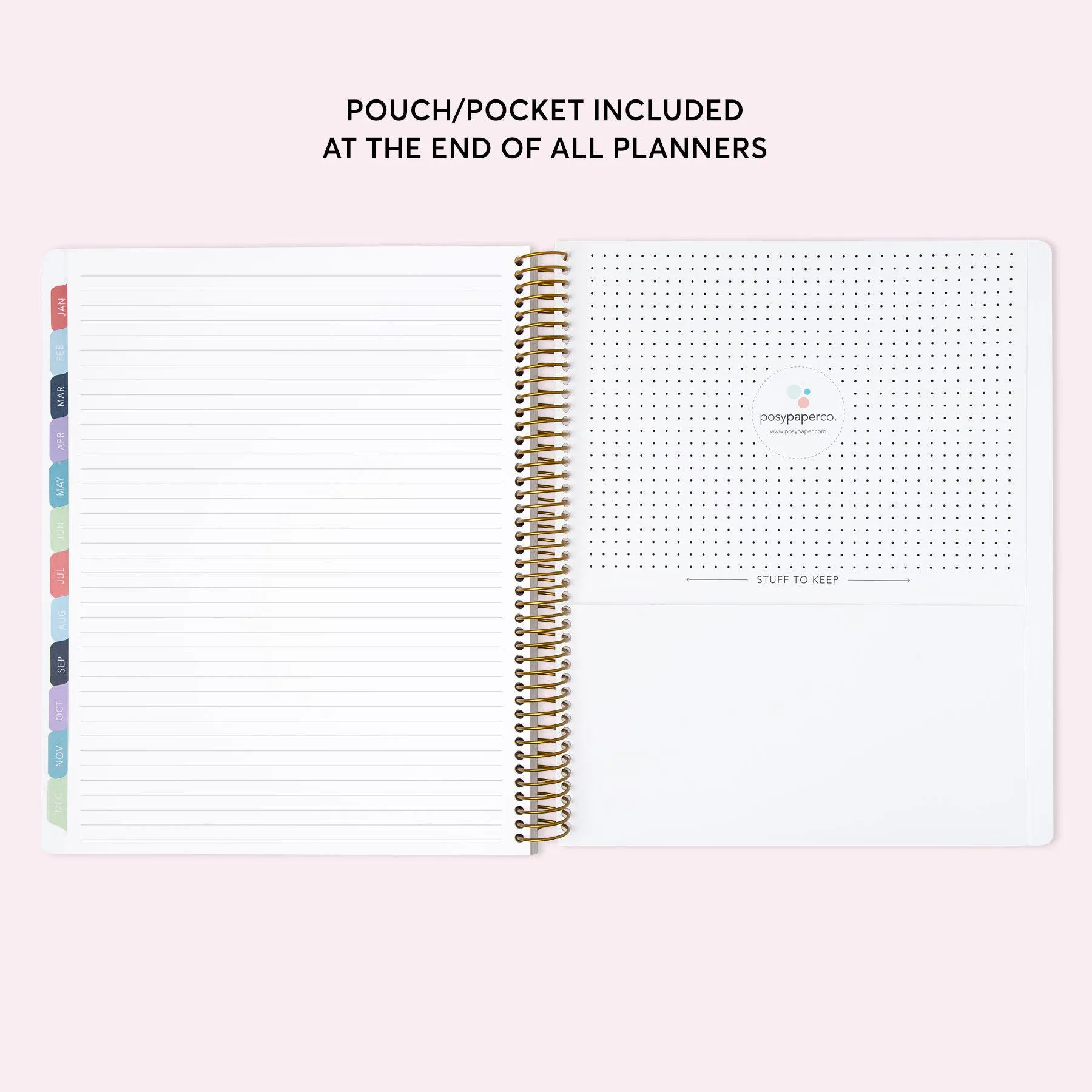Teacher Planner - Colorful Florals White
