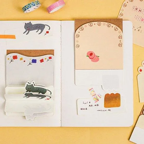 Twilight Animal Grocery Collection Cute Alien Scratchpad NP-030033