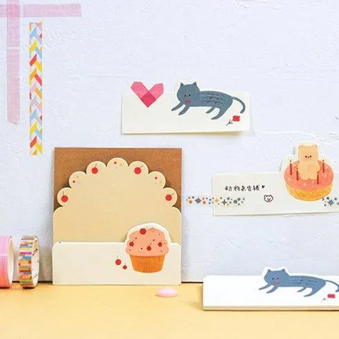 Twilight Animal Grocery Collection Cute Alien Scratchpad NP-030033