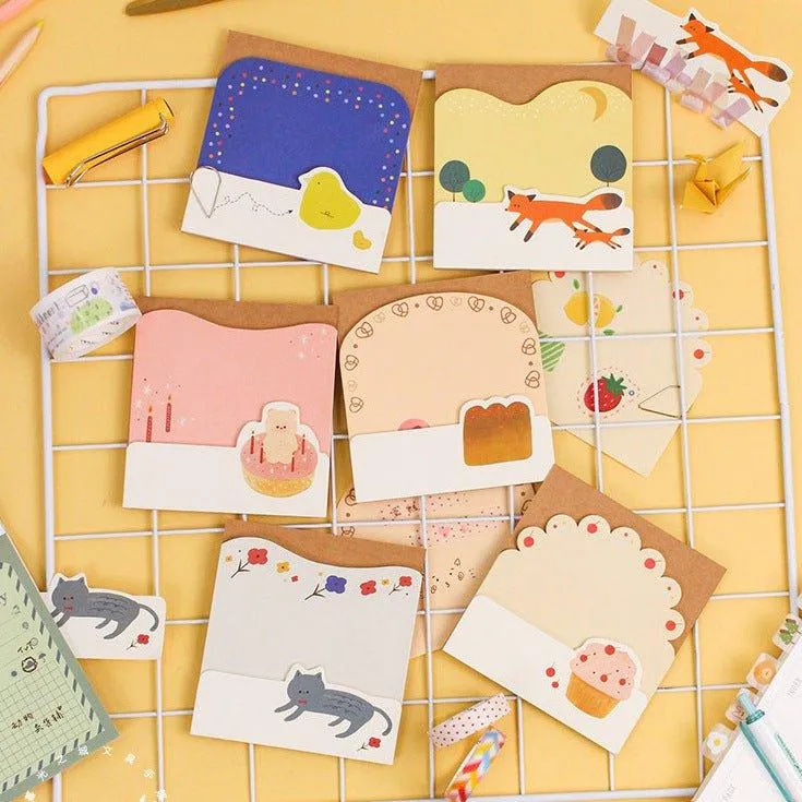 Twilight Animal Grocery Collection Cute Alien Scratchpad NP-030033