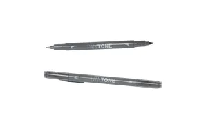 TwinTone Marker Gray