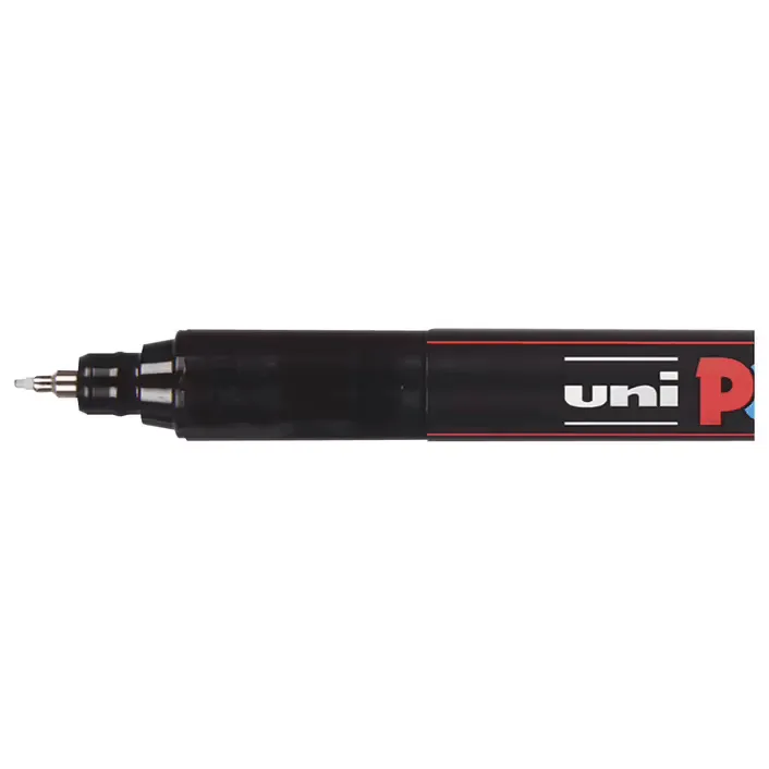 Uni PC-1MR Posca Poster Marker Ultra Fine Round Tip 0.7mm Pastel Colours 8 Pack