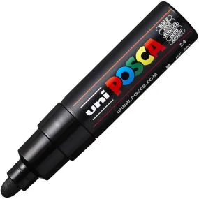 Uni Pc-7M Posca Poster Marker Medium Bullet Tip 4.5Mm Black