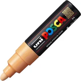 Uni Pc-7M Posca Poster Marker Medium Bullet Tip 4.5Mm Light Orange