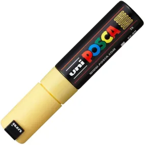 Uni Pc-7M Posca Poster Marker Medium Bullet Tip 4.5Mm Straw Yellow