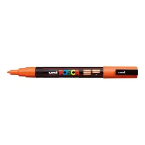 Uni Posca Marker 0.9-1.3mm Fine Orange PC-3M