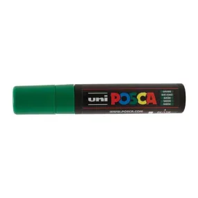 Uni Posca Marker 15.0mm Extra-Broad Chisel Green PC-17K