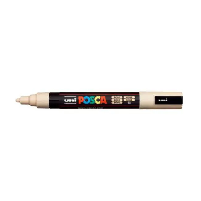 Uni Posca Marker 1.8-2.5mm Med Bullet Beige PC-5M