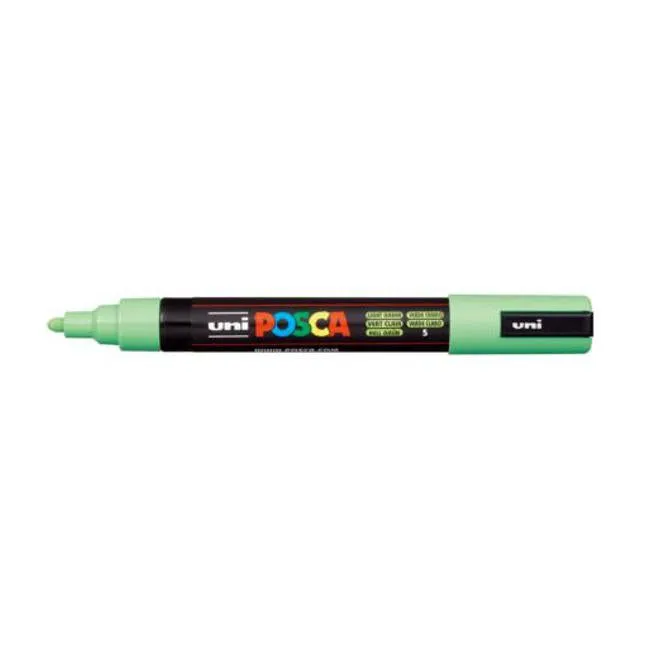 Uni Posca Marker 1.8-2.5mm Med Bullet Light Green PC-5M
