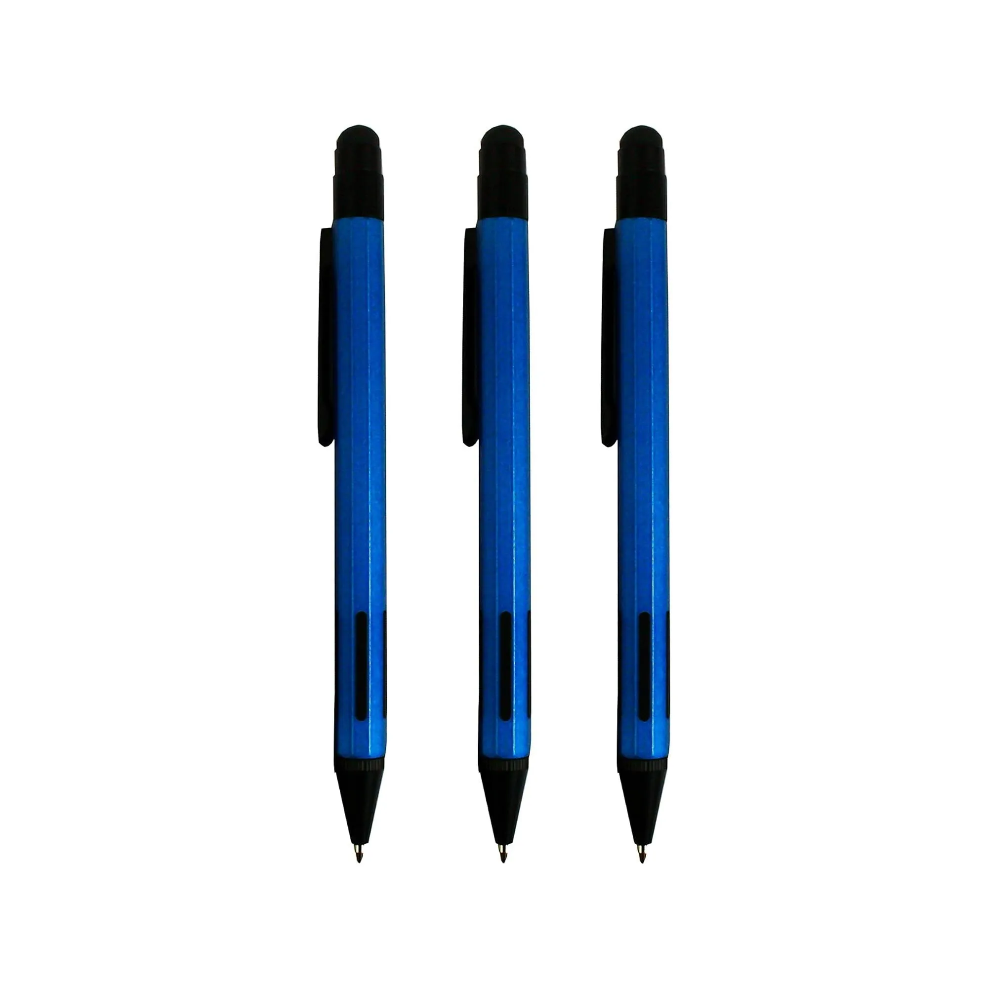 Versatile Writing: 3-in-1 Ball Pen and Stylus Set
