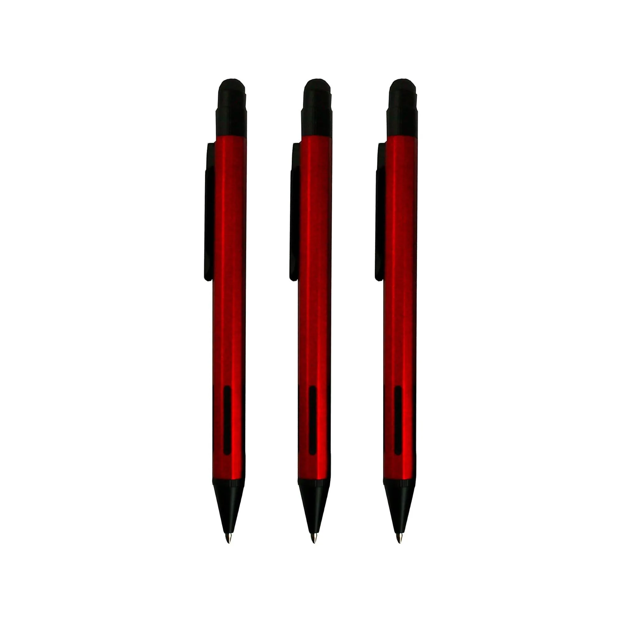 Versatile Writing: 3-in-1 Ball Pen and Stylus Set