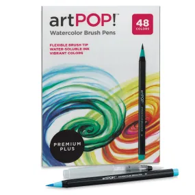 Watercolor Brush Pens - Set of 48