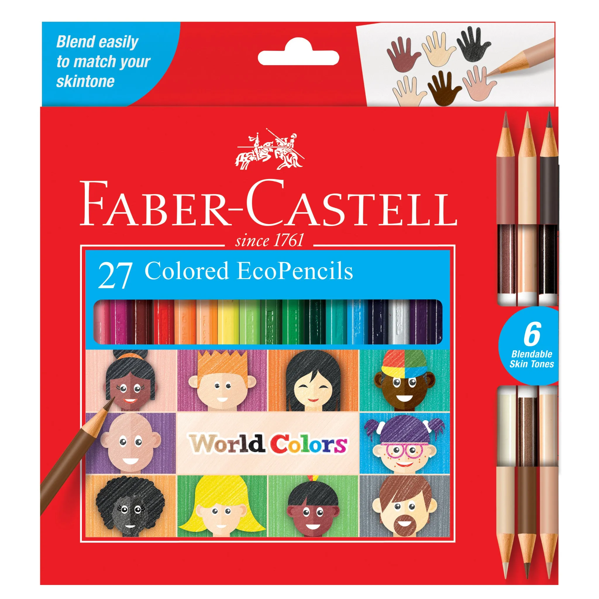 World Colors 27 Colored EcoPencils - #120124CCE