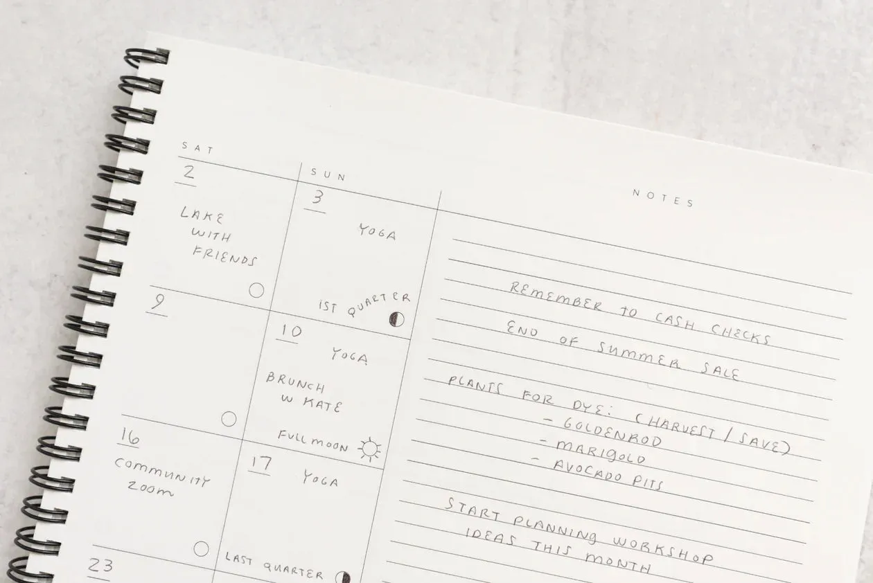 Worthwhile Recycled Paper Planner