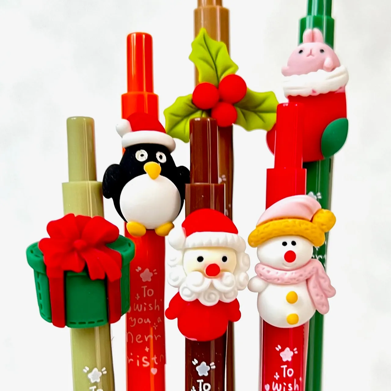 X 22534 CHRISTMAS RETRACTABLE GEL PEN-DISCONTINUED