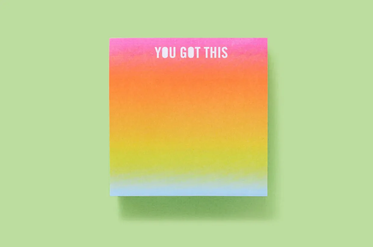 You Got This Sticky Note Pad