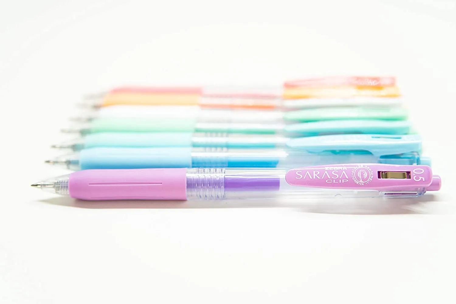 Zebra Pen Journaling and Lettering Set - Mildliners, Brush Pens, Sarasa Gel Pens, Pastel Ink Colors, 18-Pack
